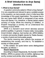 ARYA SAMAJ - The Noble Society ( SHRI J. M. MEHTA )